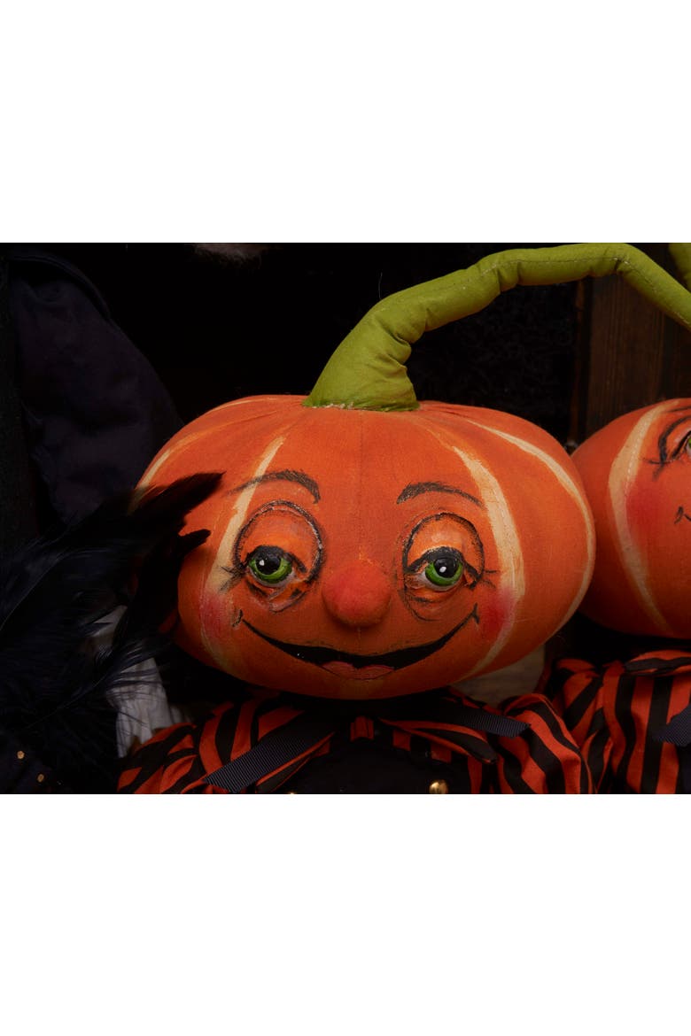 Pascal Pumpkin Joe Spencer Gathered Traditions Halloween Figurine 30", Alternate, color, Orange
