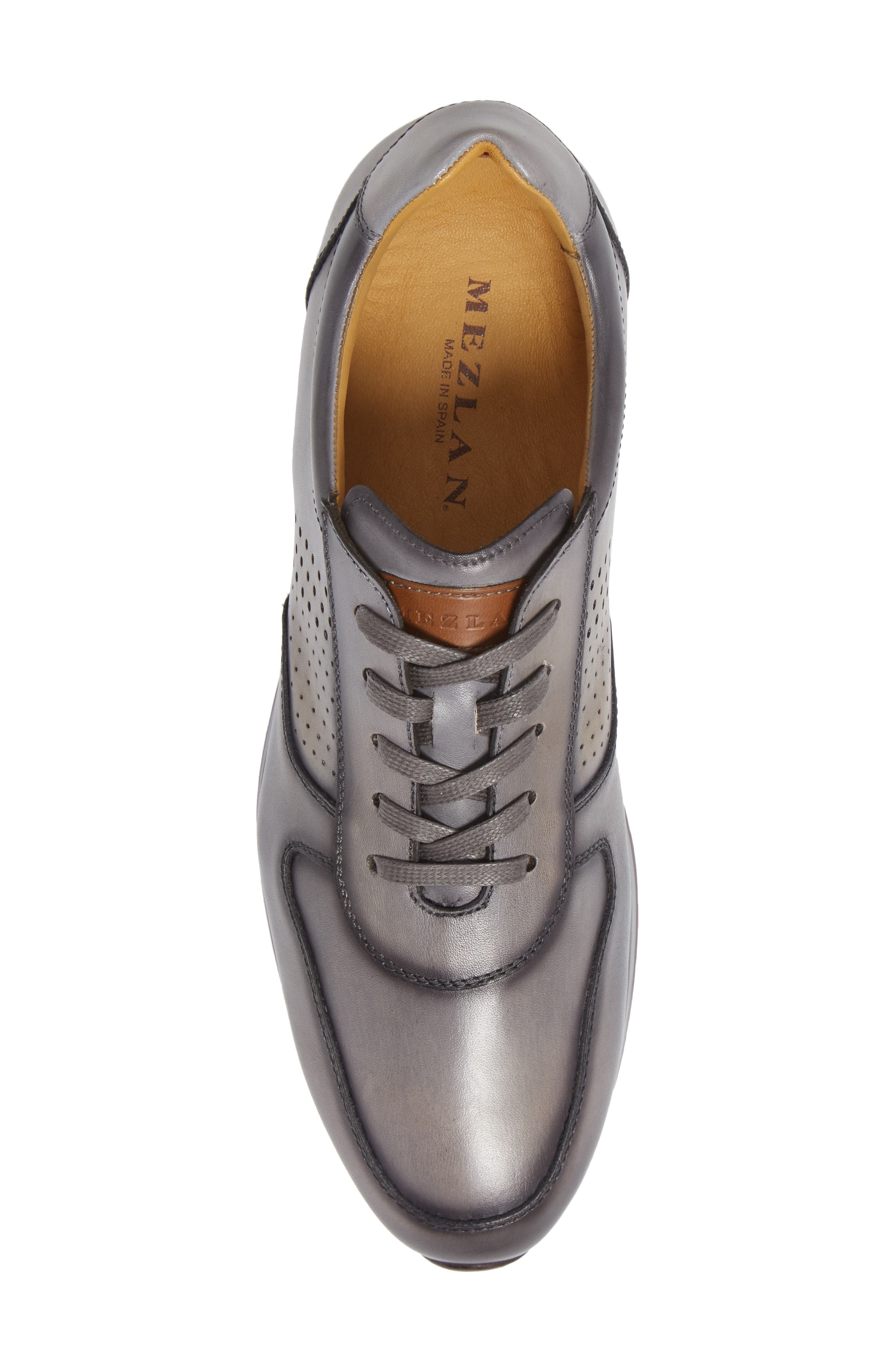 Mezlan Patina Low Top Sneaker, Alternate, color, 