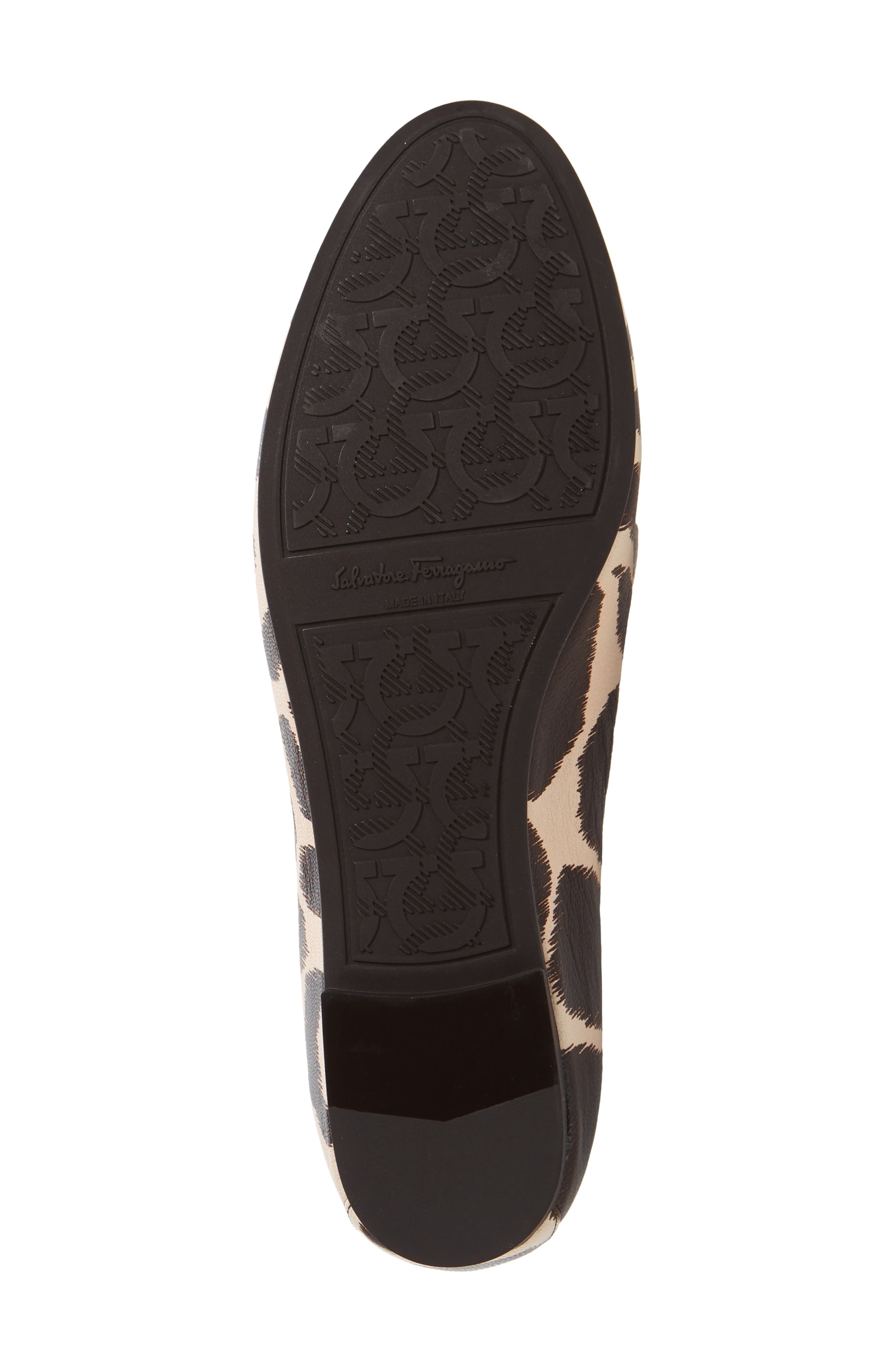 Salvatore Ferragamo Trifoglio Bit Loafer, Alternate, color, BIANCO/ BONE