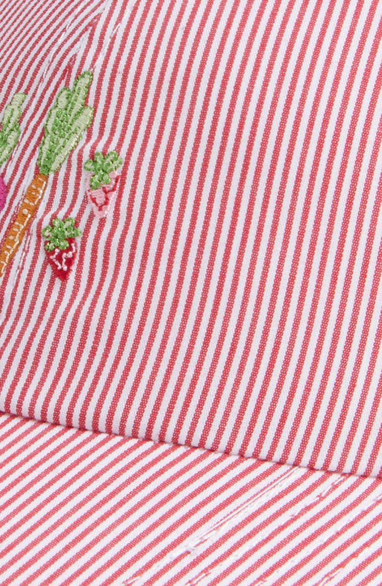 FRASIER STERLING Fall Veg Baseball Cap, Alternate, color, Red