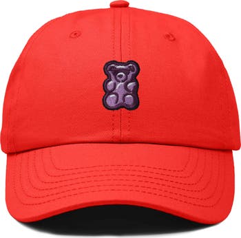 Purple Gummy Embroidered Cap