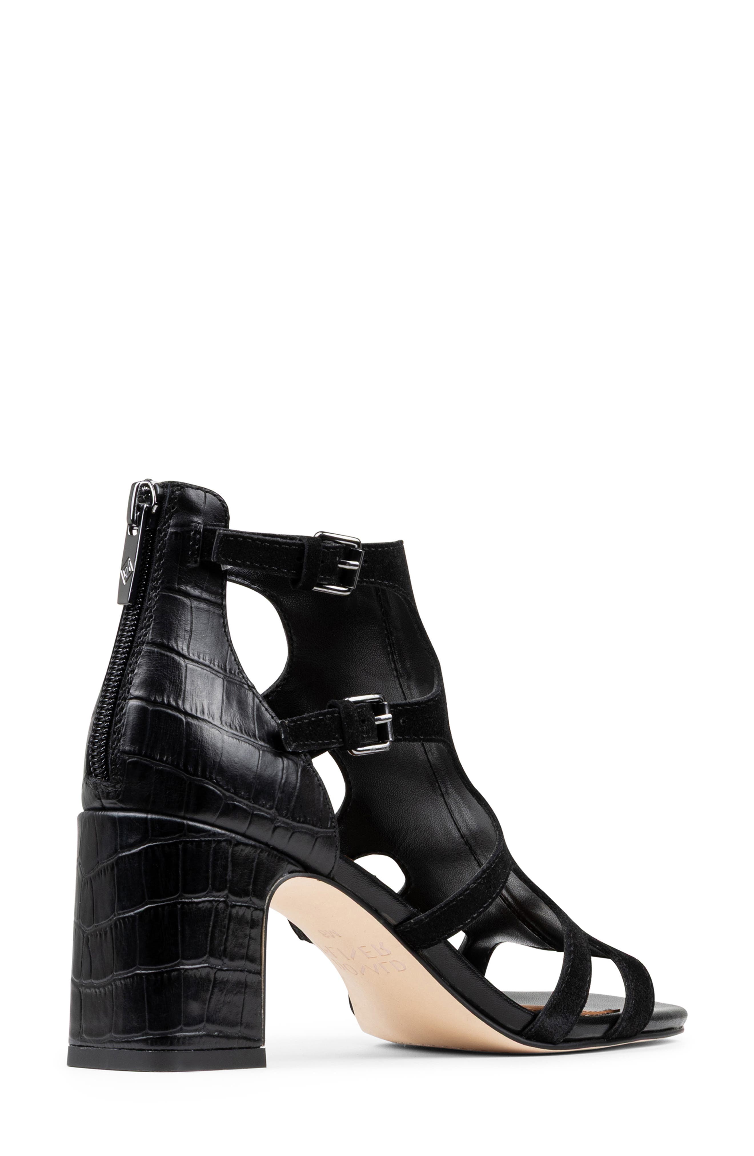 Donald Pliner Cutout Block Heel Sandal, Alternate, color, 