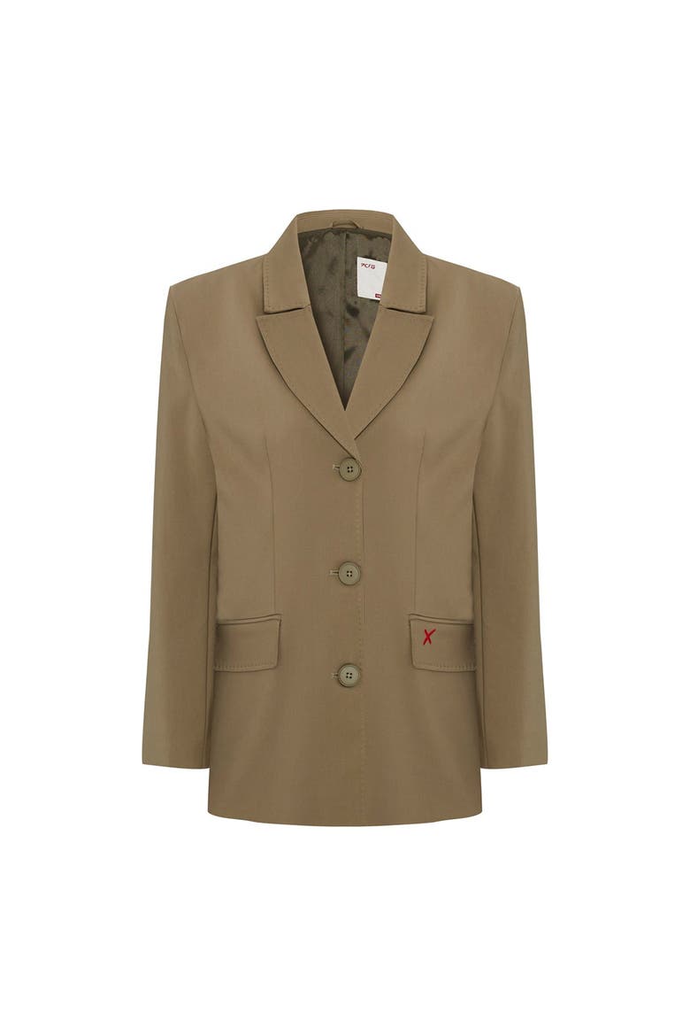 Cotton Classic Blazer, Main, color, Chino Green