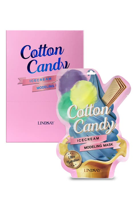 Cotton Candy Icecream Modeling Mask