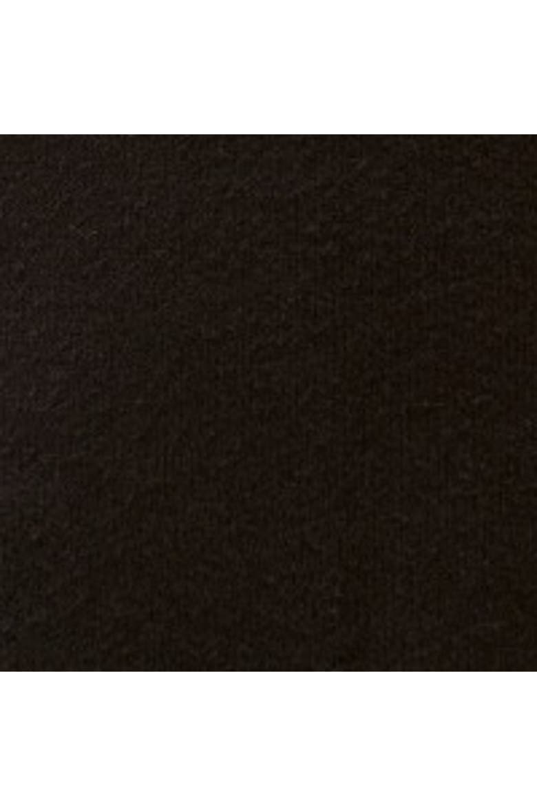 Ribbed Neck Longline Cardigan, Alternate, color, Black