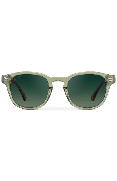 Felix - 48mm Round Polarized Sunglasses