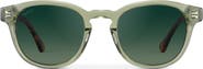 WMP Eyewear Felix - 48mm Round Polarized Sunglasses