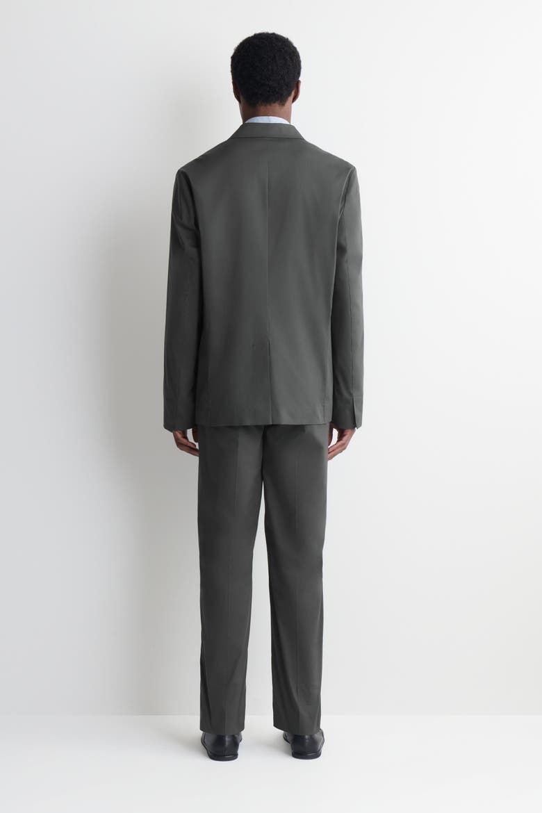 Cotton Slim-fit Pants, Alternate, color, DARK GRAY