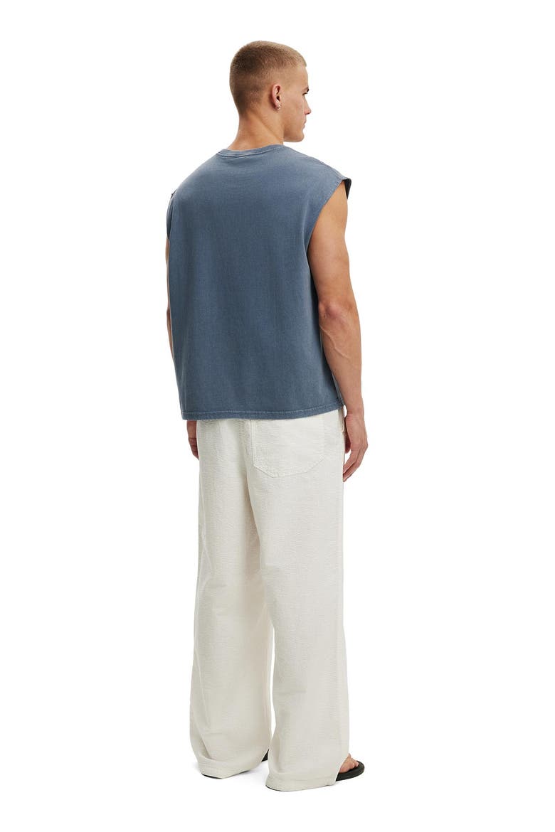 Men's Super Baggy Resort Pant, Alternate, color, White