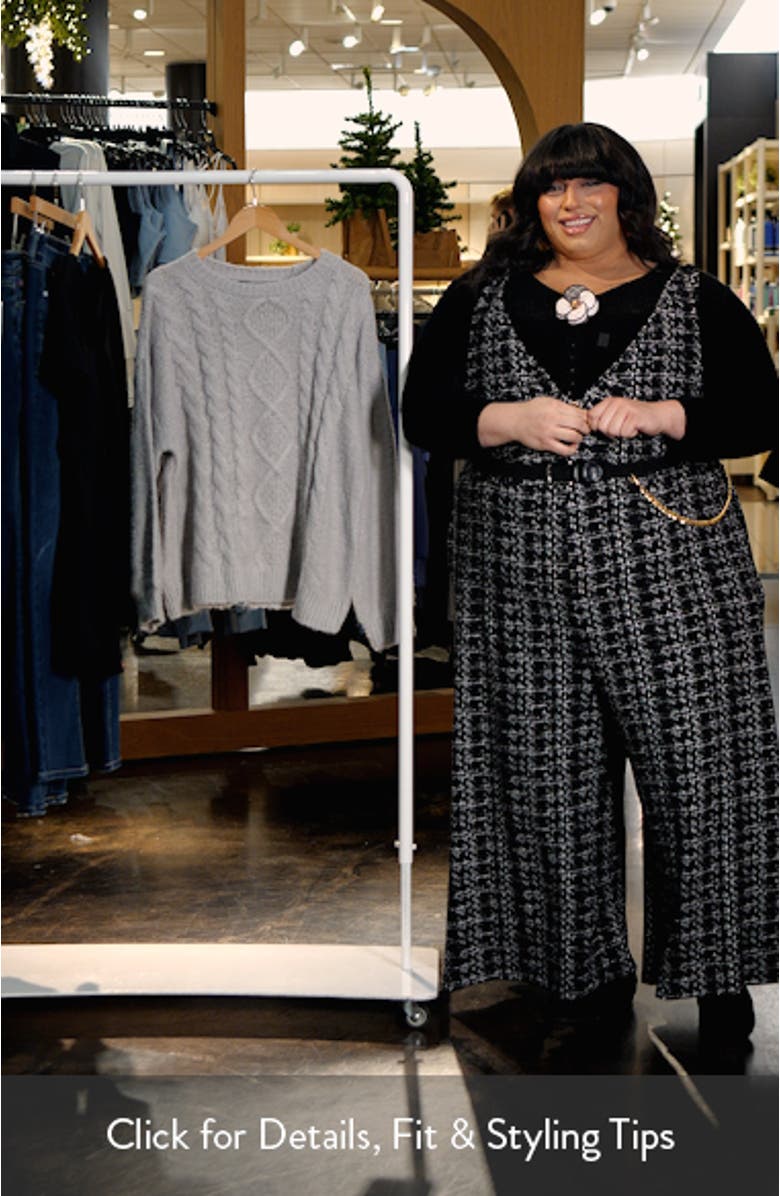 Crewneck Cable Sweater, sales video thumbnail