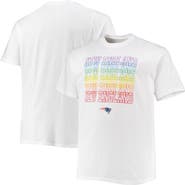 FANATICS Men's Fanatics Branded White New England Patriots Big & Tall City Pride T-Shirt