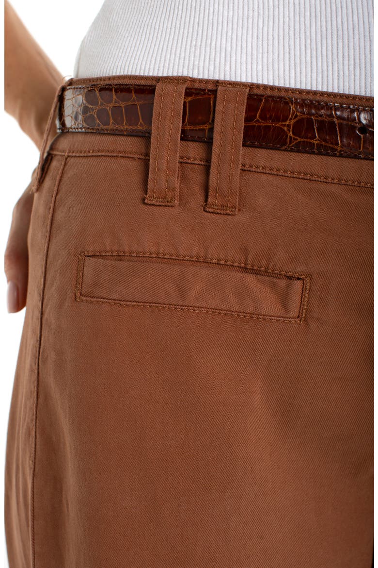 High Waist Crop Wide Leg Pants, Alternate, color, MOCHA BROWN