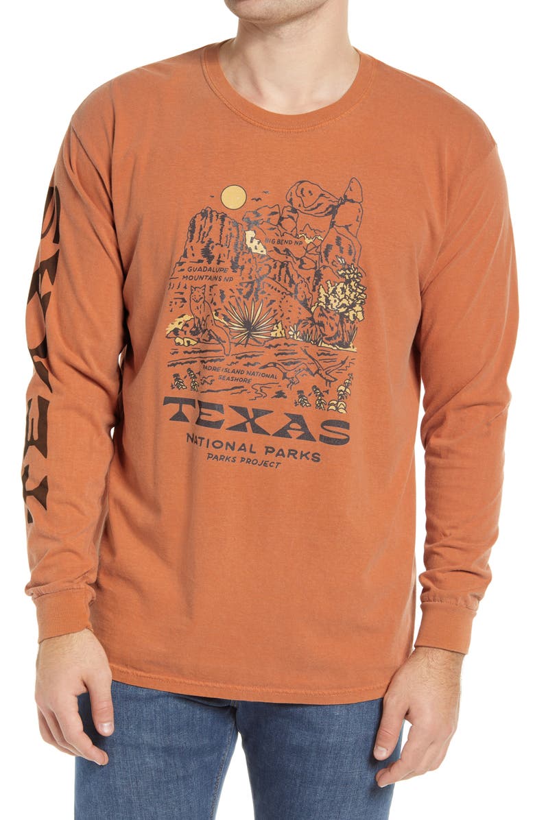 Parks Project National Parks of Texas Long Sleeve Graphic Tee, Main, color,