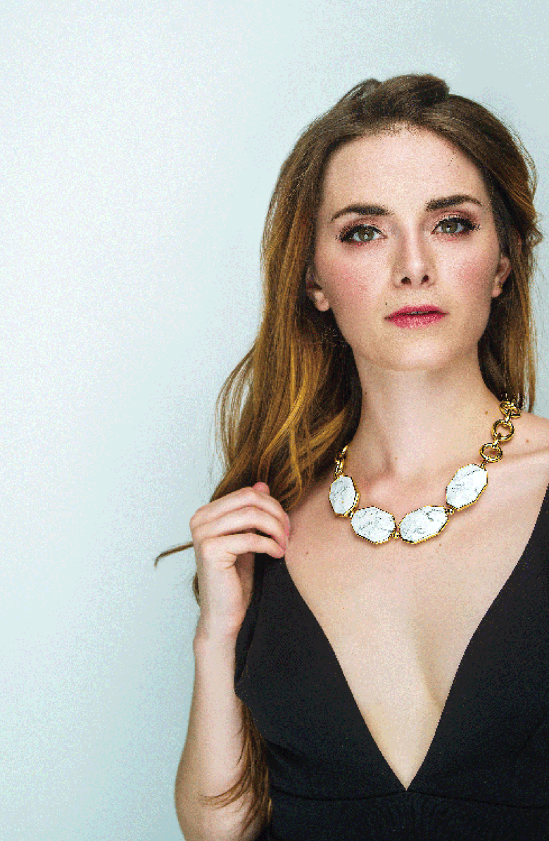 Samantha Siu - New York Renaissance Romance Necklace, Alternate, color, Gold