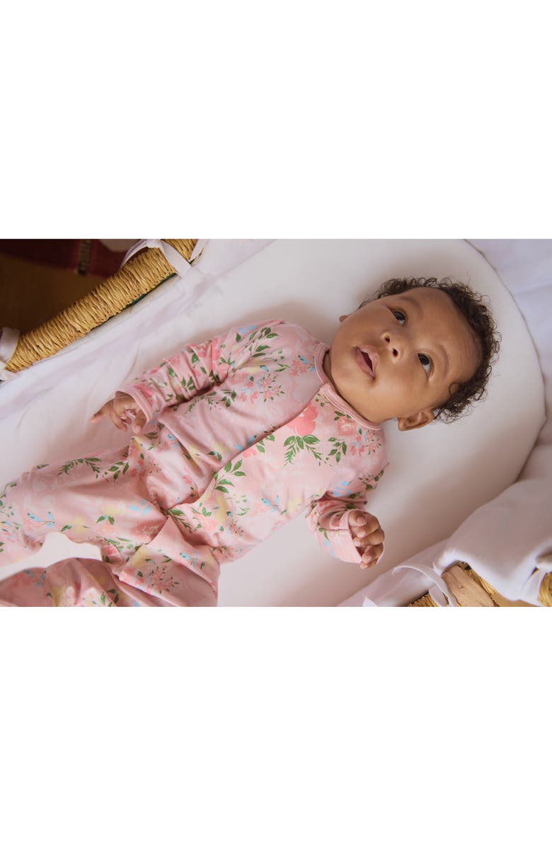 Magnetic Me Ainslee Floral Magnetic Footie, Alternate, color, Ainsl