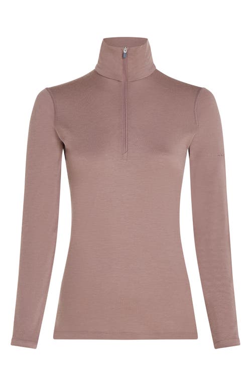Icebreaker 200 Oasis Merino Wool Half Zip Pullover In Pink