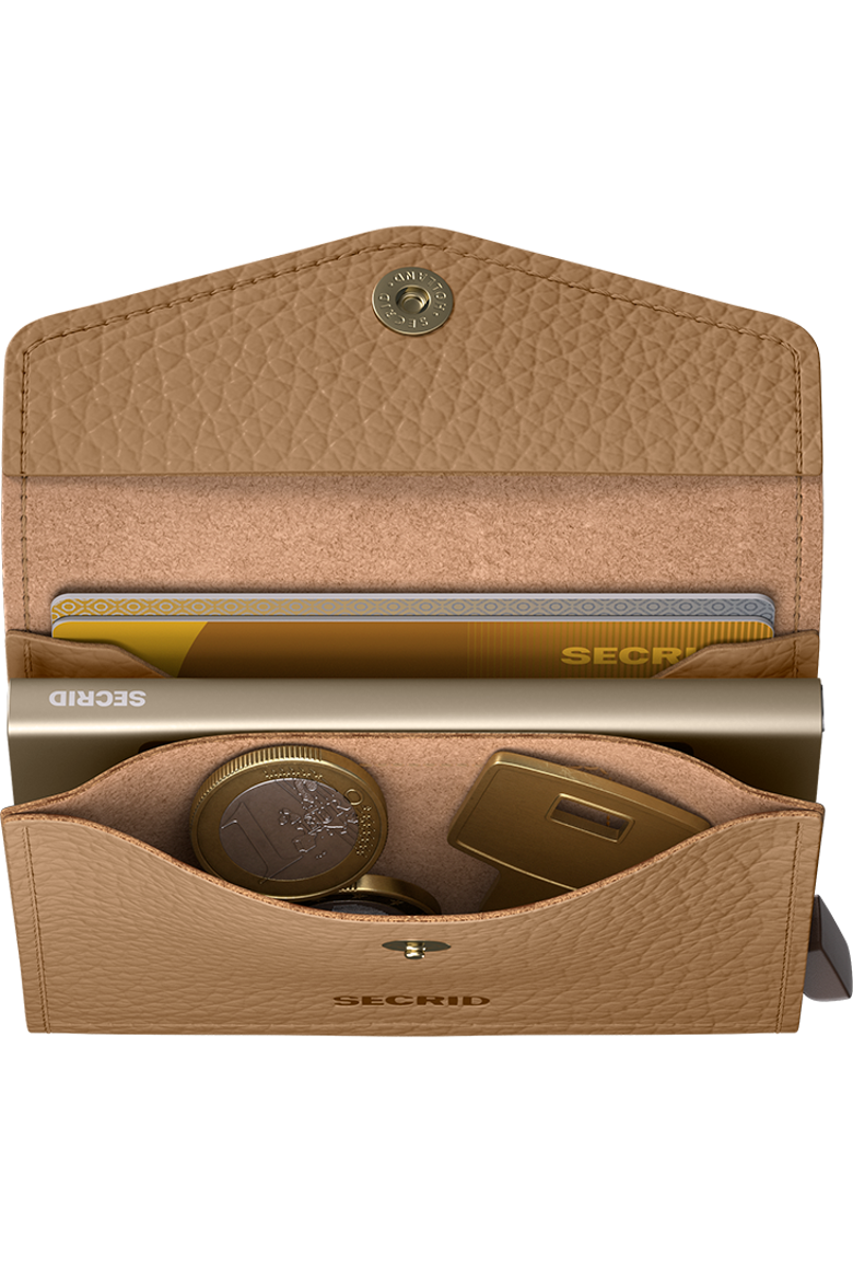 Envelope Wallet Pebble, Alternate, color, Cappuccino