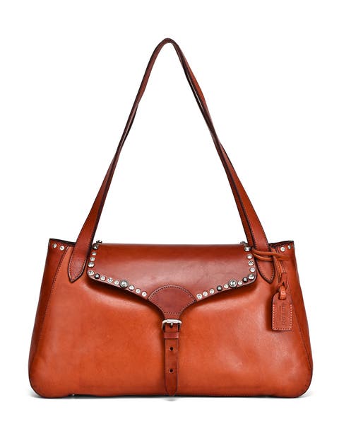Monarda Genuine Leather Minimal Everyday Shoulder Bag