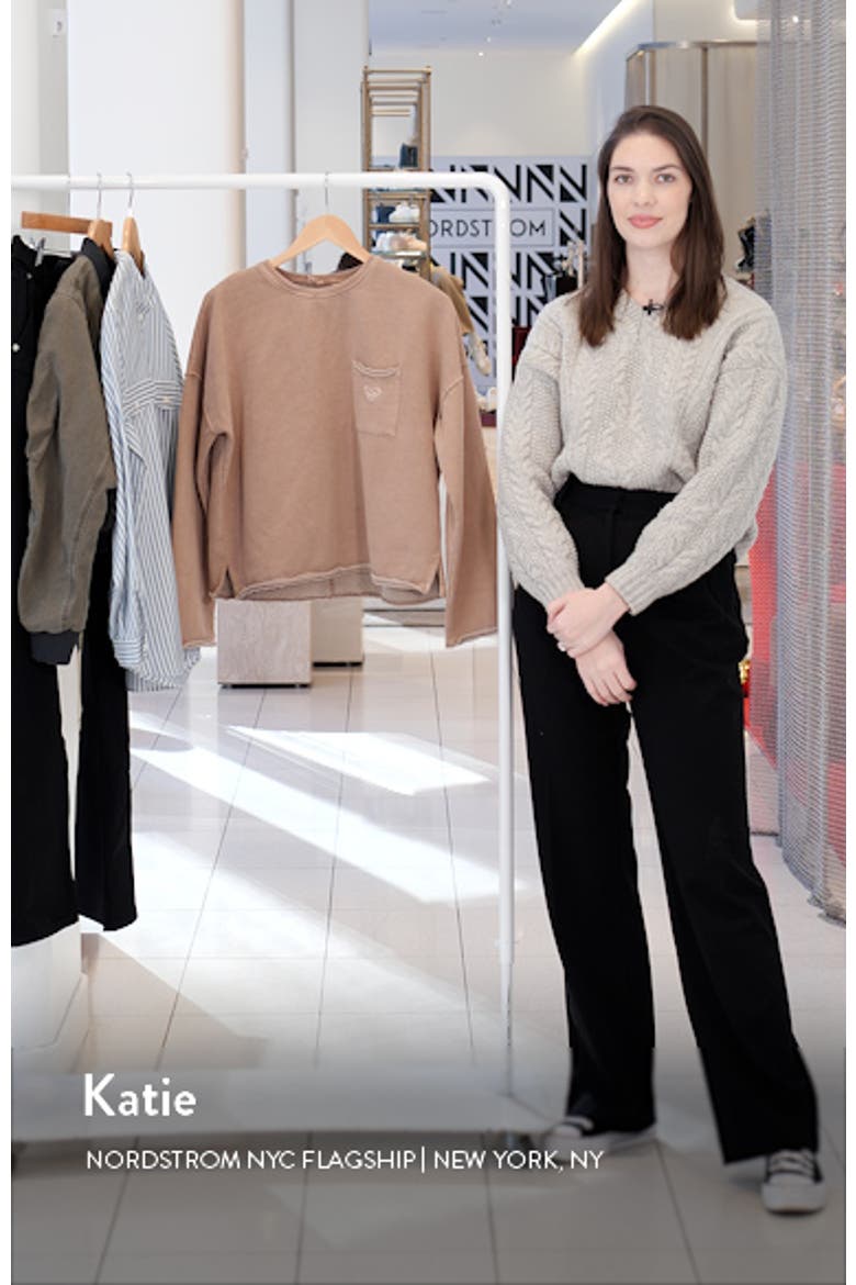Doheny Crop Sweatshirt video