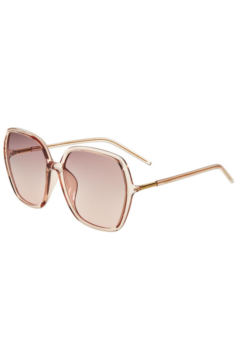 Priscilla Polarized Sunglasses, Main, color, Pink/Pink