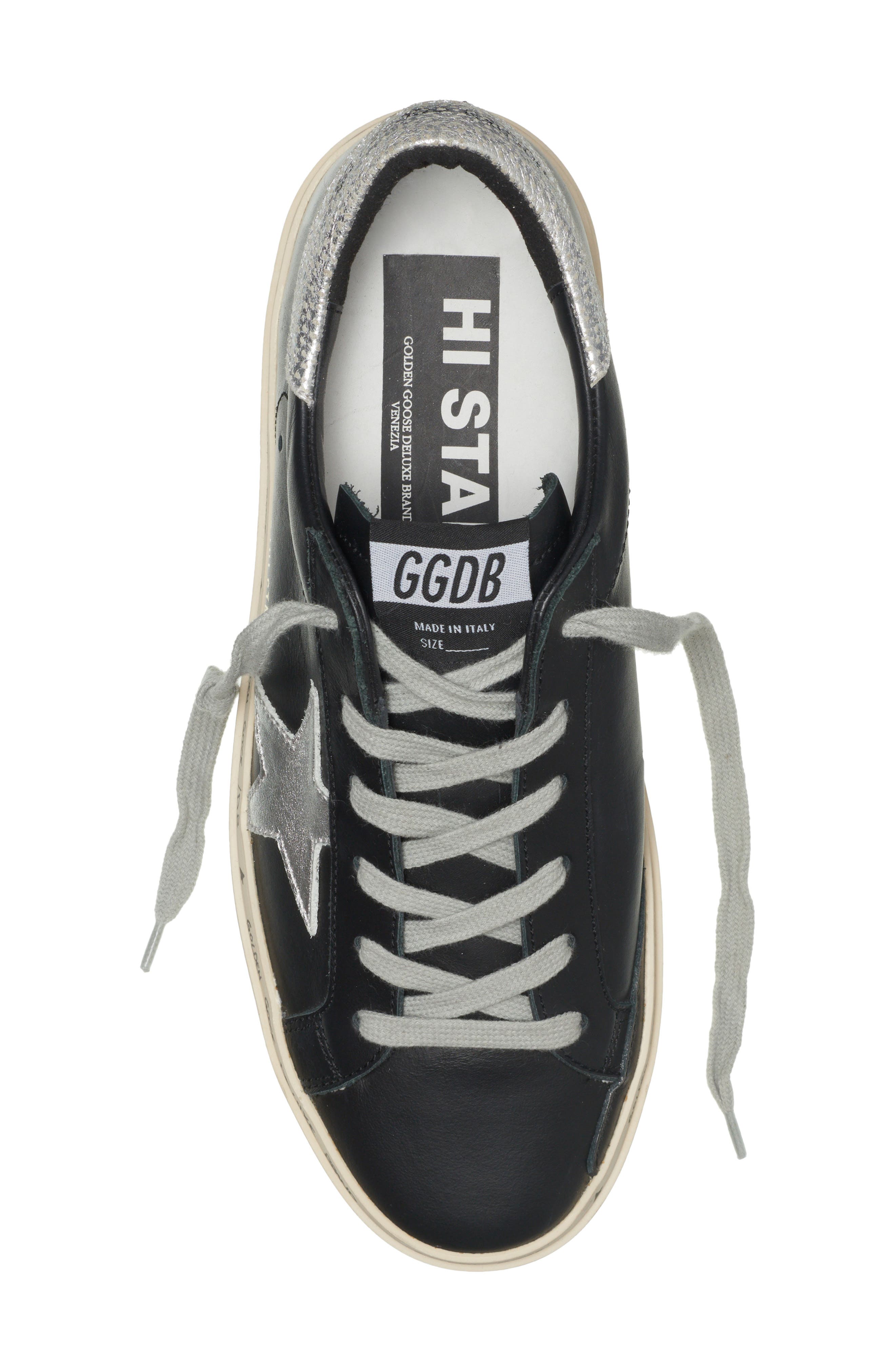 Golden Goose Hi Star Platform Sneaker, Alternate, color, 