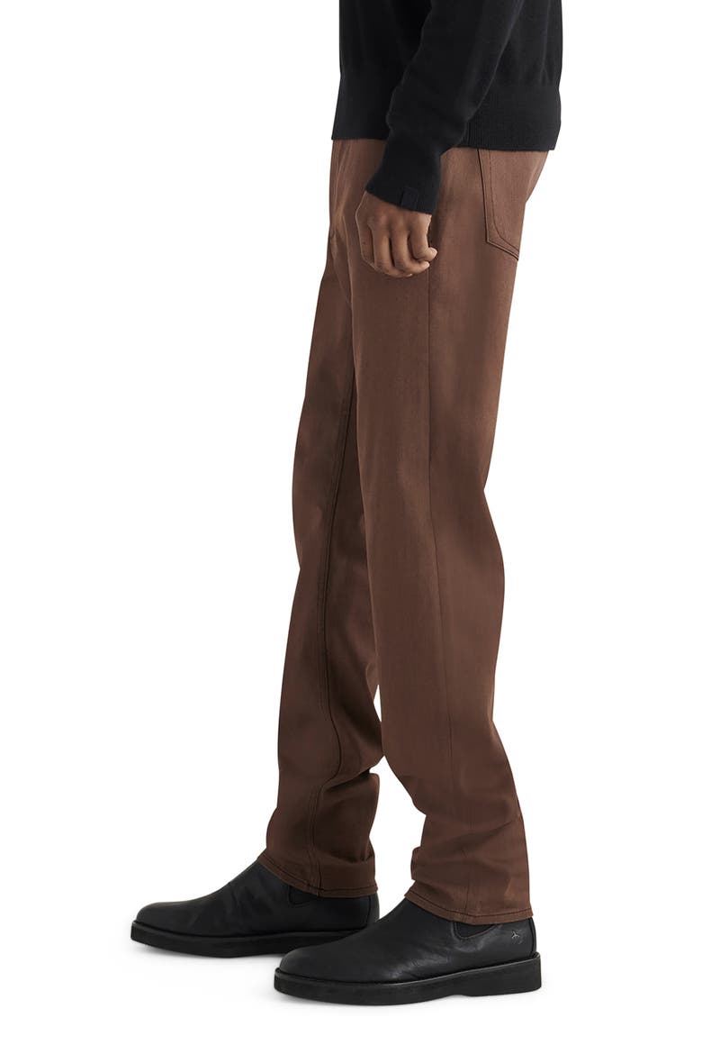 Fit 4 Authentic Stretch Straight Leg Baggy Jeans, Alternate, color, BROWN