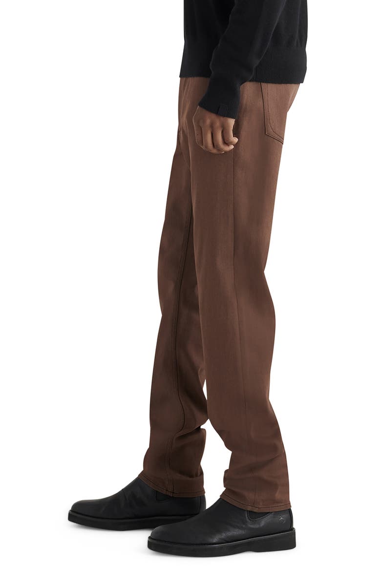 rag & bone Fit 4 Authentic Stretch Straight Leg Baggy Jeans, Alternate, color, 