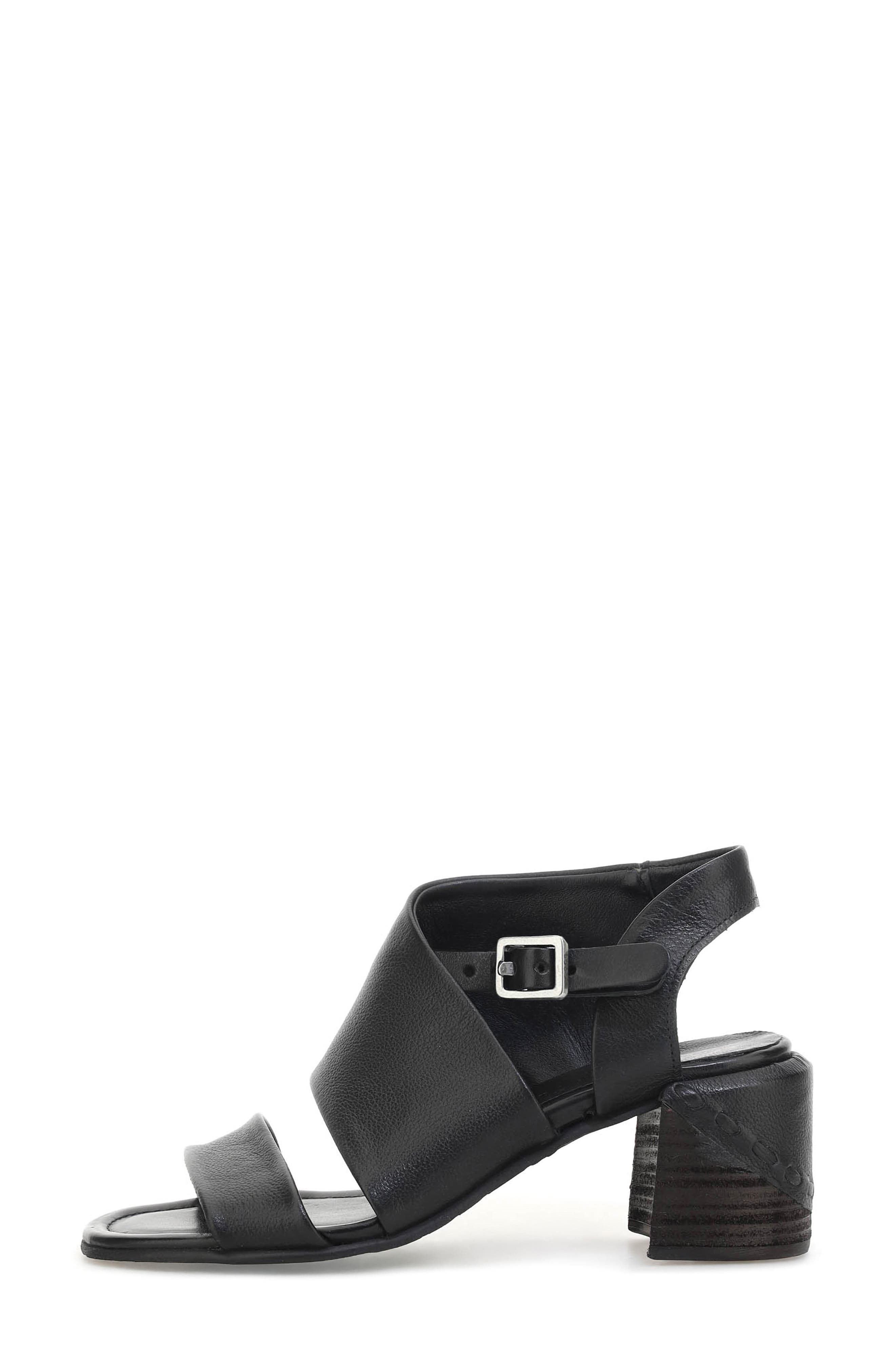 A.S.98 Marty Open Toe Bootie, Alternate, color, Black