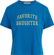 Favorite Daughter Cropped Collegiate Tee