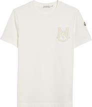 Moncler Monogram Logo Cotton T-Shirt