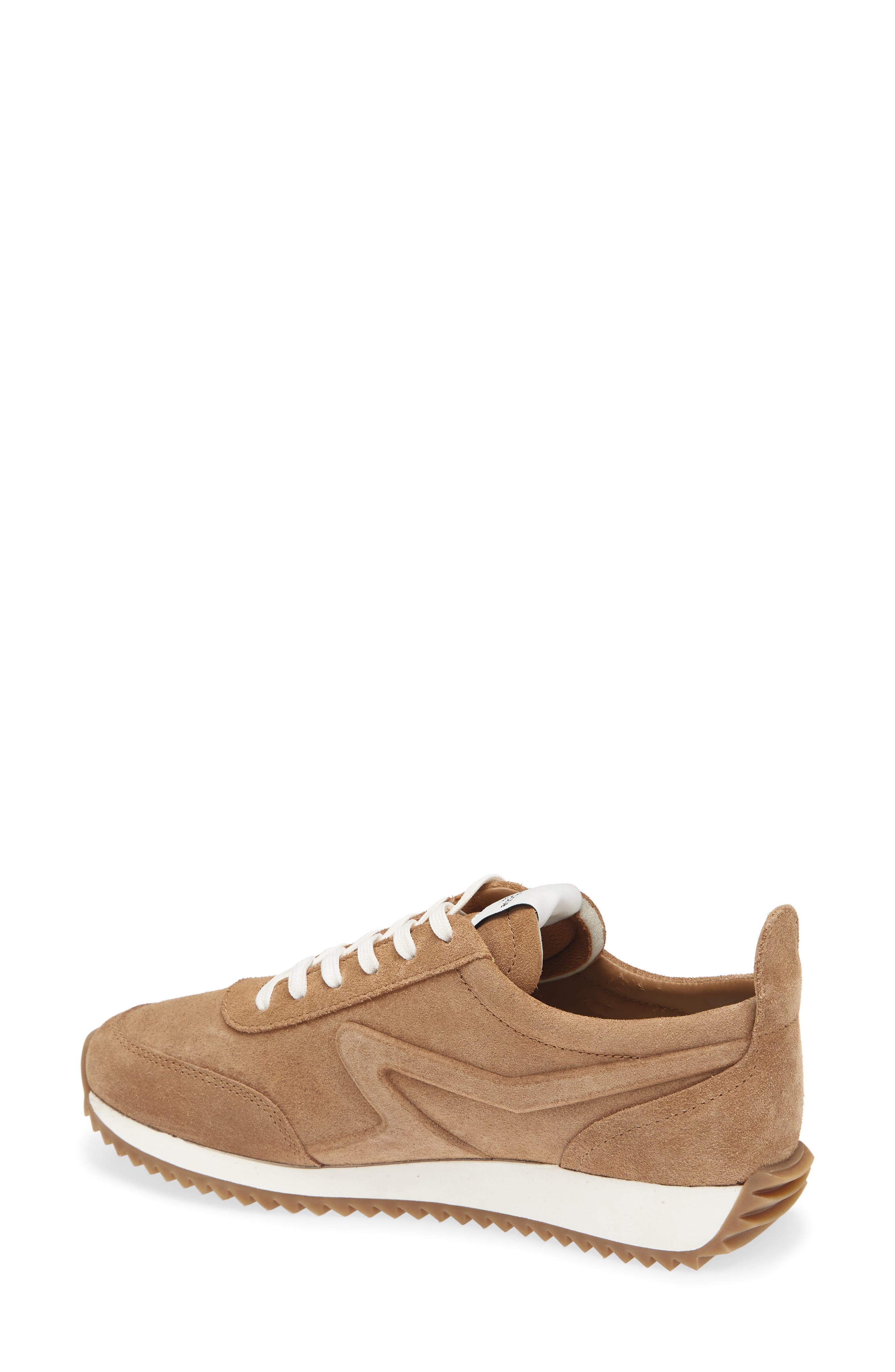 Retro Runner Sneaker, Alternate, color, TOFFEE SUEDE