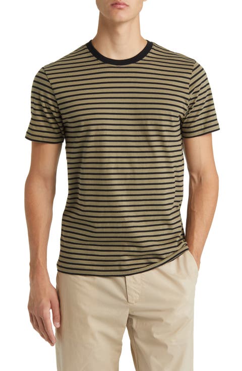 Stripe Crewneck T-Shirt