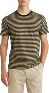 FRAME Stripe Crewneck T-Shirt