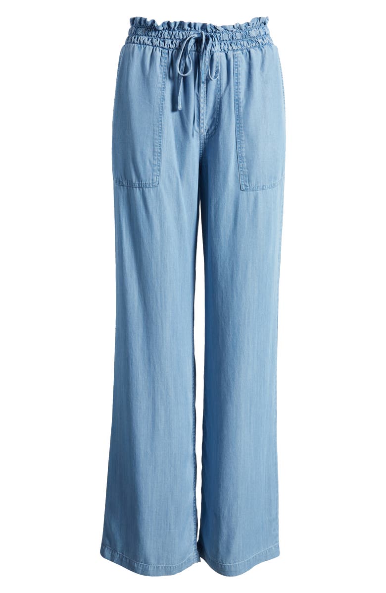 JEN7 by 7 For All Mankind The Traveler Pull-On Wide Leg Pants, Alternate, color, 