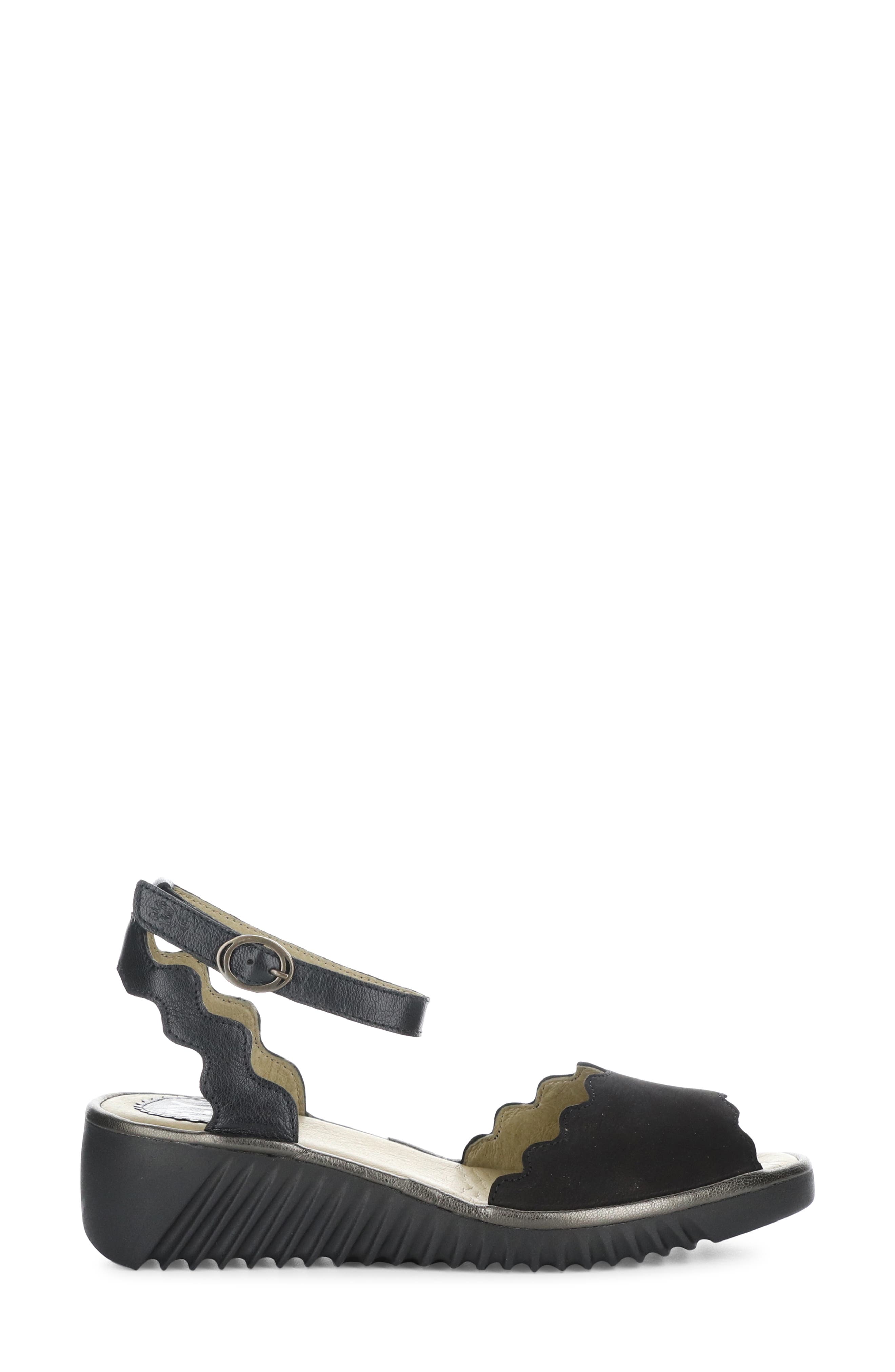 Fly London Lume Ankle Strap Sandal, Alternate, color, 