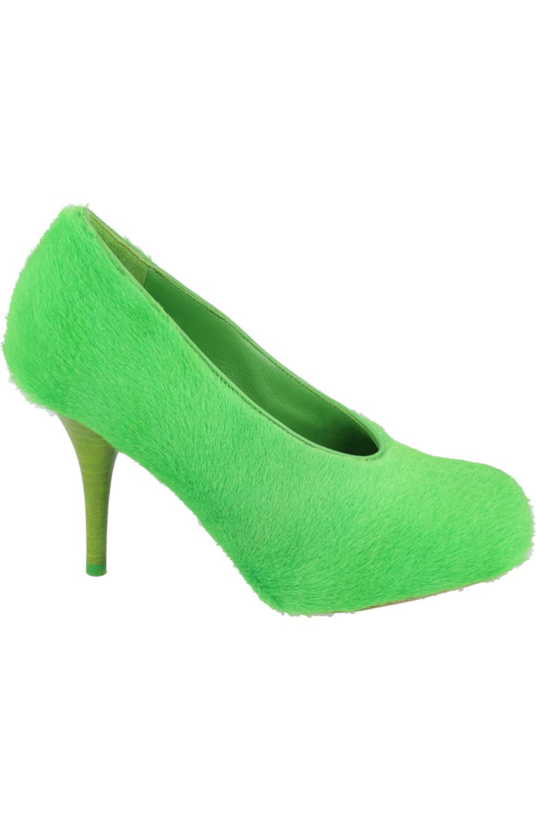 Givenchy Square Toe Spike Heel Pump, Alternate, color, Green