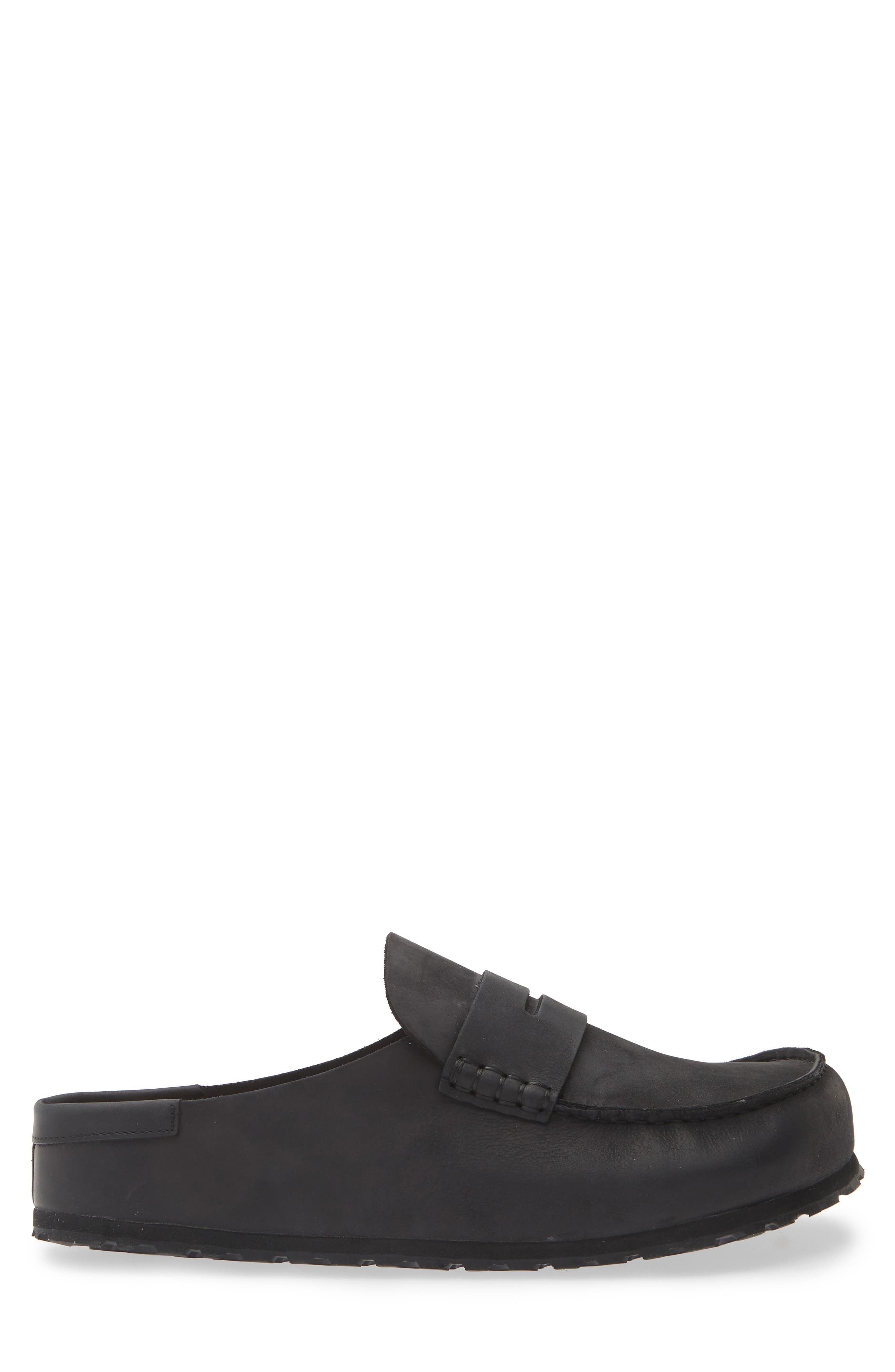 Birkenstock Naples Loafer Clog, Alternate, color, Black