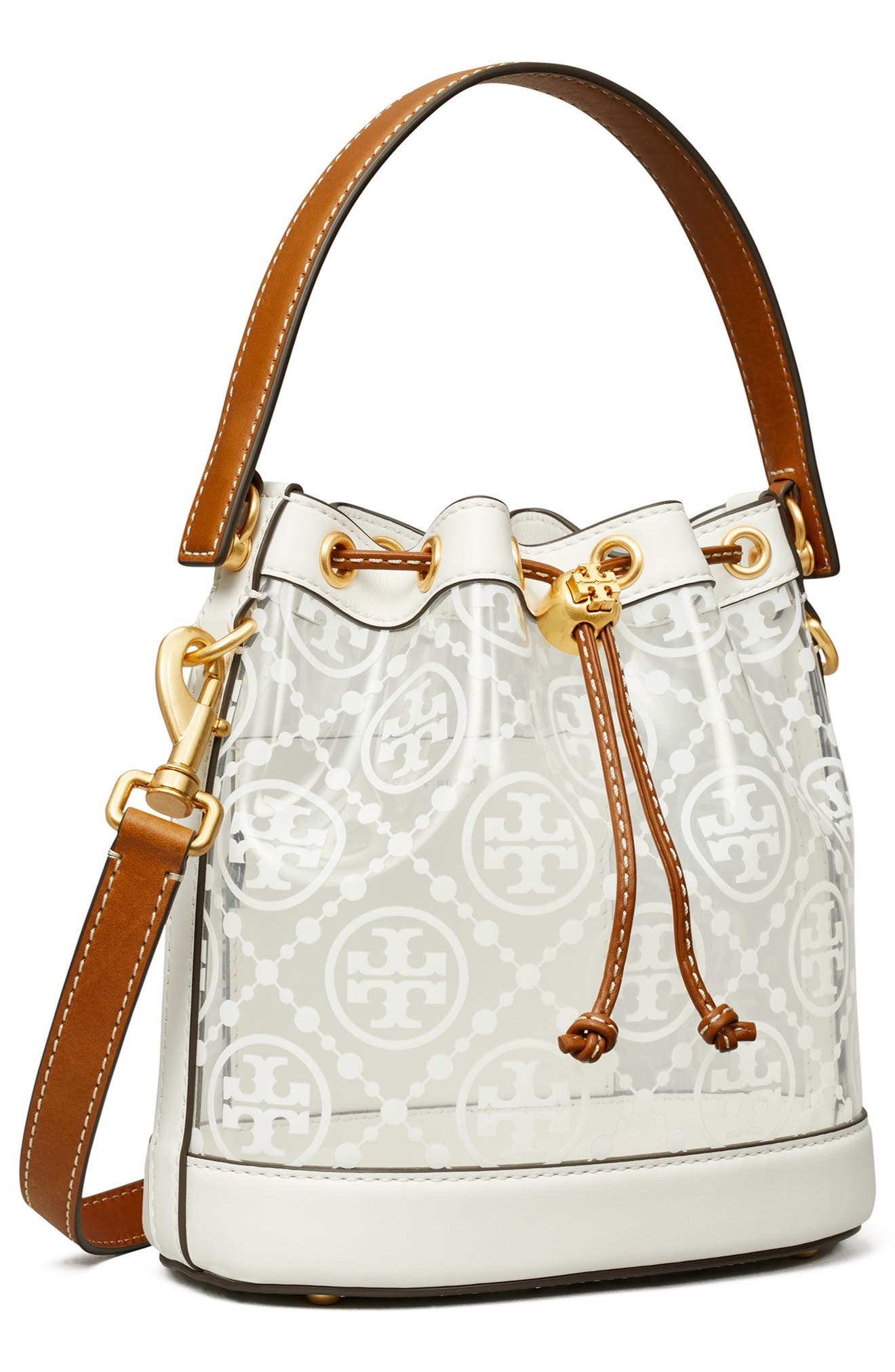 Tory Burch T Monogram Bucket Bag, Alternate, color, 