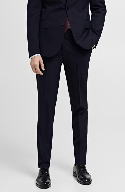 Turin Virgin Slim Fit Wool Pants