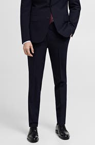 MANGO Turin Virgin Slim Fit Wool Pants
