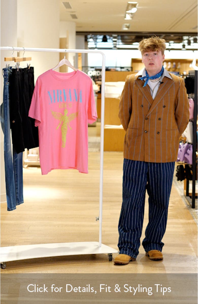 Nirvana '93 Cotton Graphic T-Shirt, sales video thumbnail