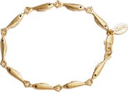 Clare V. Sardine Link Bracelet