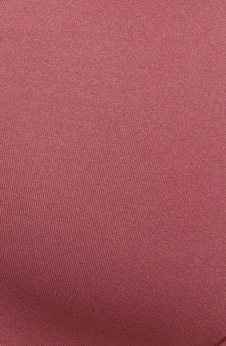 LEFT ON FRIDAY Sunday Bikini Top, Alternate, color, Desert Plum