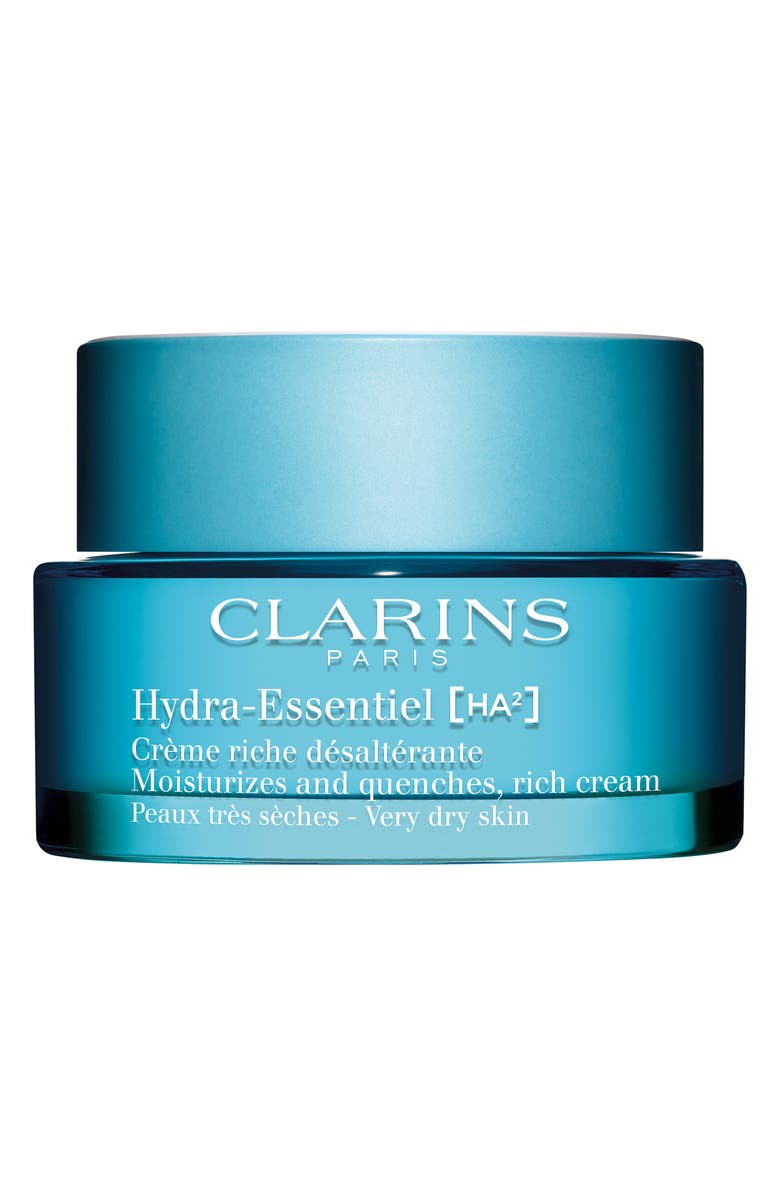 Clarins Hydra-Essentiel Rich Moisturizer with Double Hyaluronic Acid, Main, color,