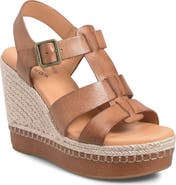 Kork-Ease® Rayleigh Espadrille Slingback Platform Wedge Sandal