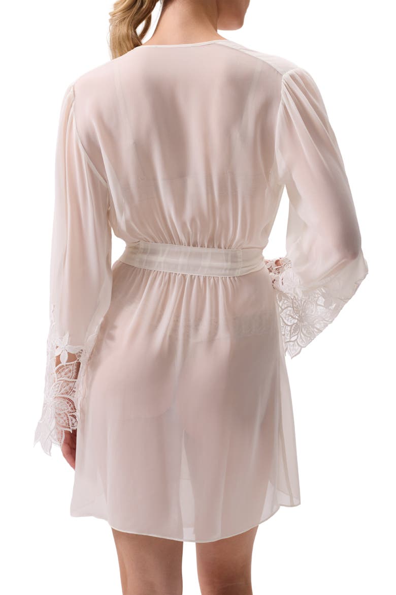 Delight Lace Cover-Up Robe, Alternate, color, IVORY