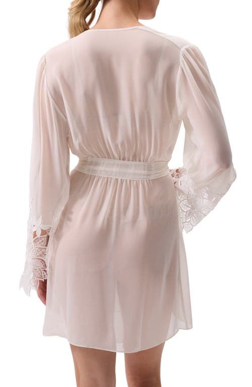 Rya Collection Delight Lace Cover-up Robe In Pink