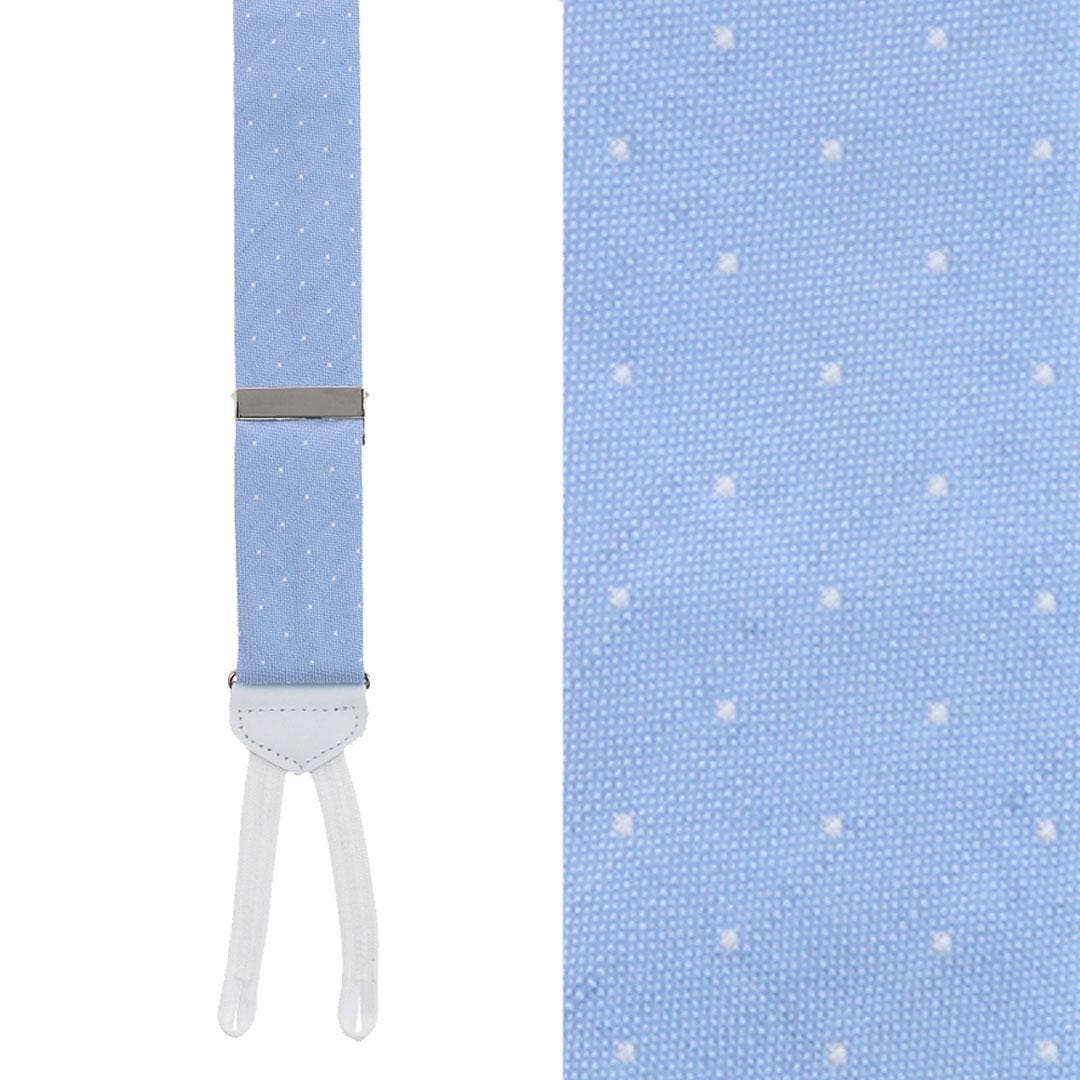 selected Light Blue with Polka Dots