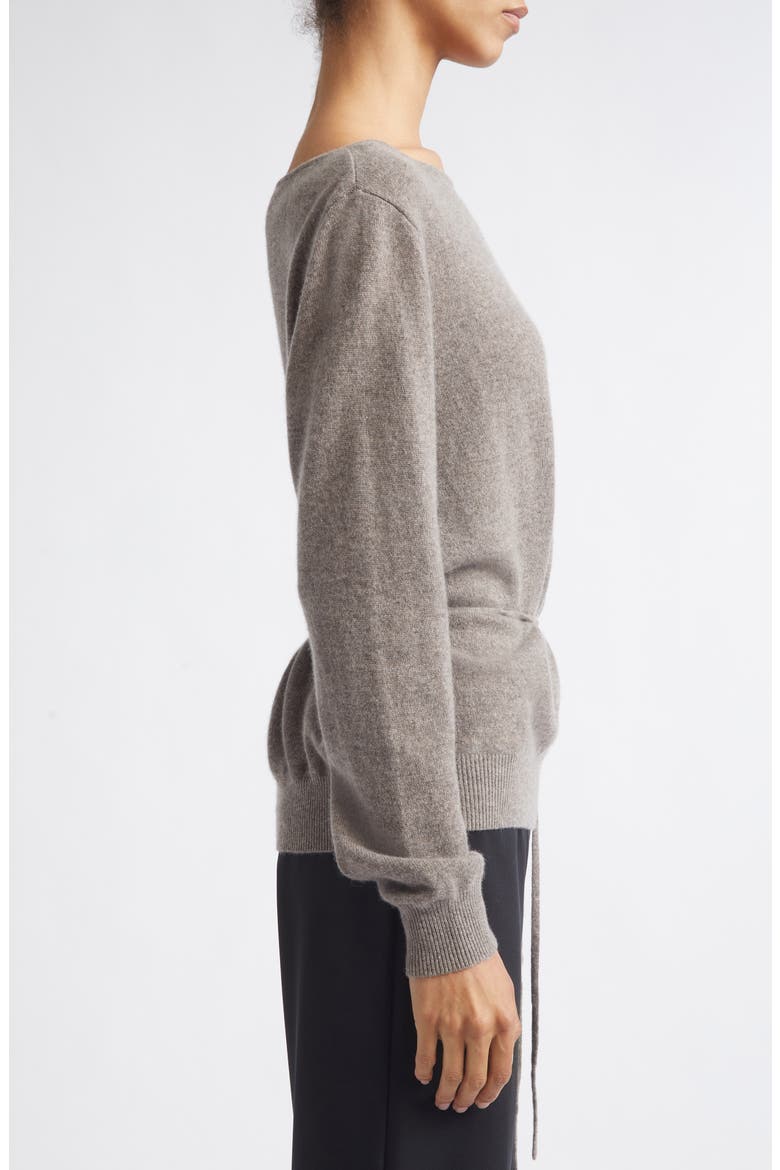 Asymmetrical Cashmere Cardigan, Alternate, color, VAPOR