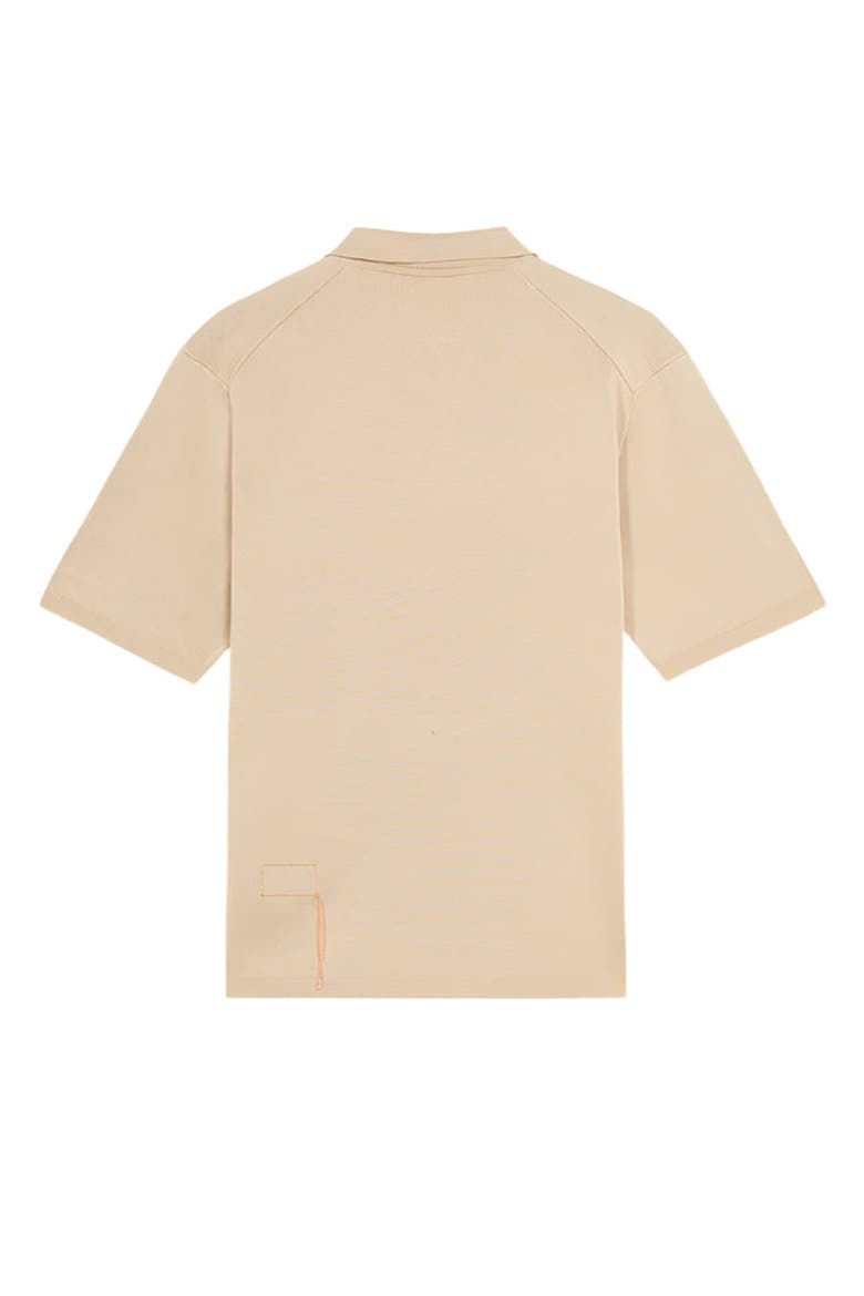 Cris Cotton Polo, Alternate, color, Ecru